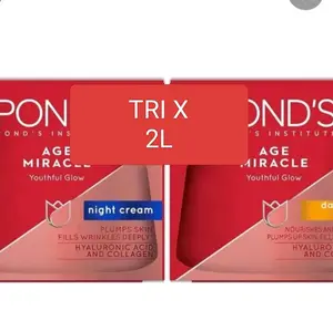 Pond's Age Miracle Day & Night Cream SPF18 THP/tahu/tri xx 2L untuk Perawatan Wajah Anda Facial