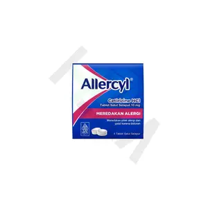 Allercyl Strip isi 4 Tablet - Obat Alergi