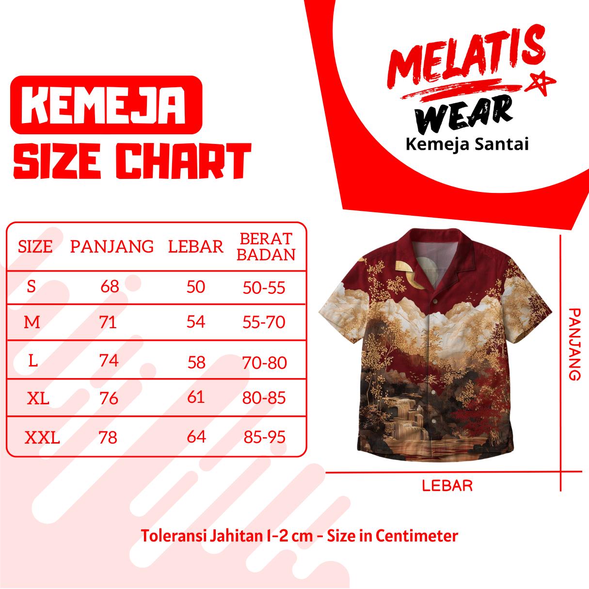 MELATIS WEAR Kemeja Natal Santa Claus – Kemeja Hawaii Christmas Pria/Unisex | MW-181 MELATIS WEAR Kemeja Natal Santa Claus – Kemeja Hawaii Christmas Pria/Unisex | MW-181