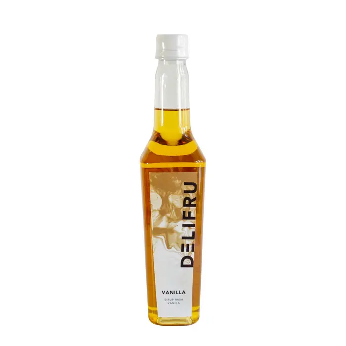 Vanilla Syrup Delifru 500 ml - Sirup Vanila Premium 1