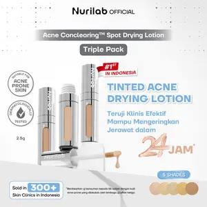 Nurilab - [Triple Pack] Acne ConclearingTM Spot Drying Lotion 2.5g - Lotion Totol Jerawat