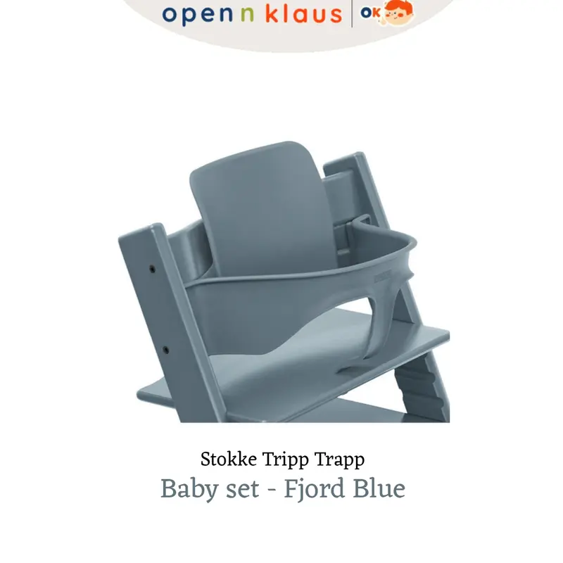 STOKKE Baby set - Guardrail and extended gliders-   for Tripp Trapp Adjustable High chair MPASI bayi 7