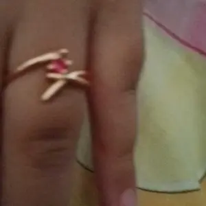 ST-R222-R Cincin Red Ruby Premium Dilapisi Emas Asli High Quality Garansi 1 Tahun Elegan COD