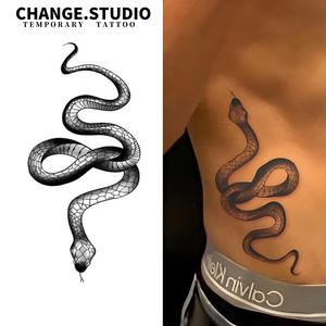 รอยสักชั่วคราว ลายดอกไม้ม้าลาย ติดทนนาน 15 วัน กันน้ำ ไม่กลัวการเสียดสี สติ๊กเกอร์รอยสัก