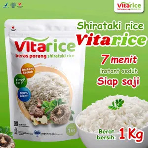 Beras Porang Premium VITARICE # 1 KG (POUCH )