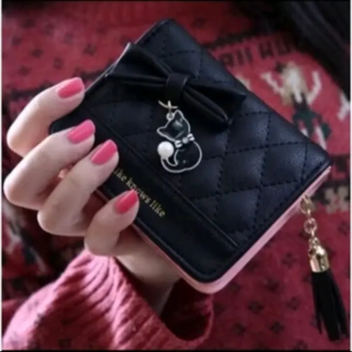 Dompet Mini Kucing RR Pita Lipat Mini Wanita 6