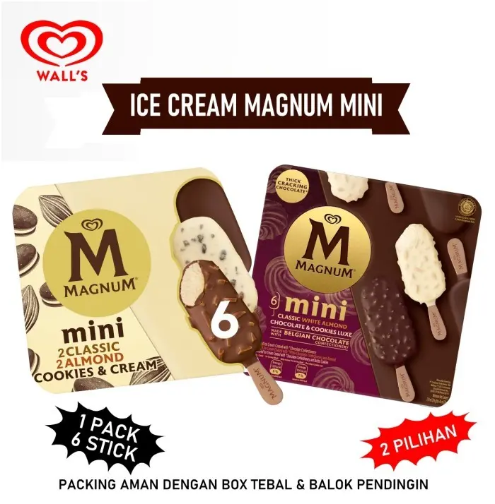 Ice Cream / Es Krim Magnum Mini Multipack Walls