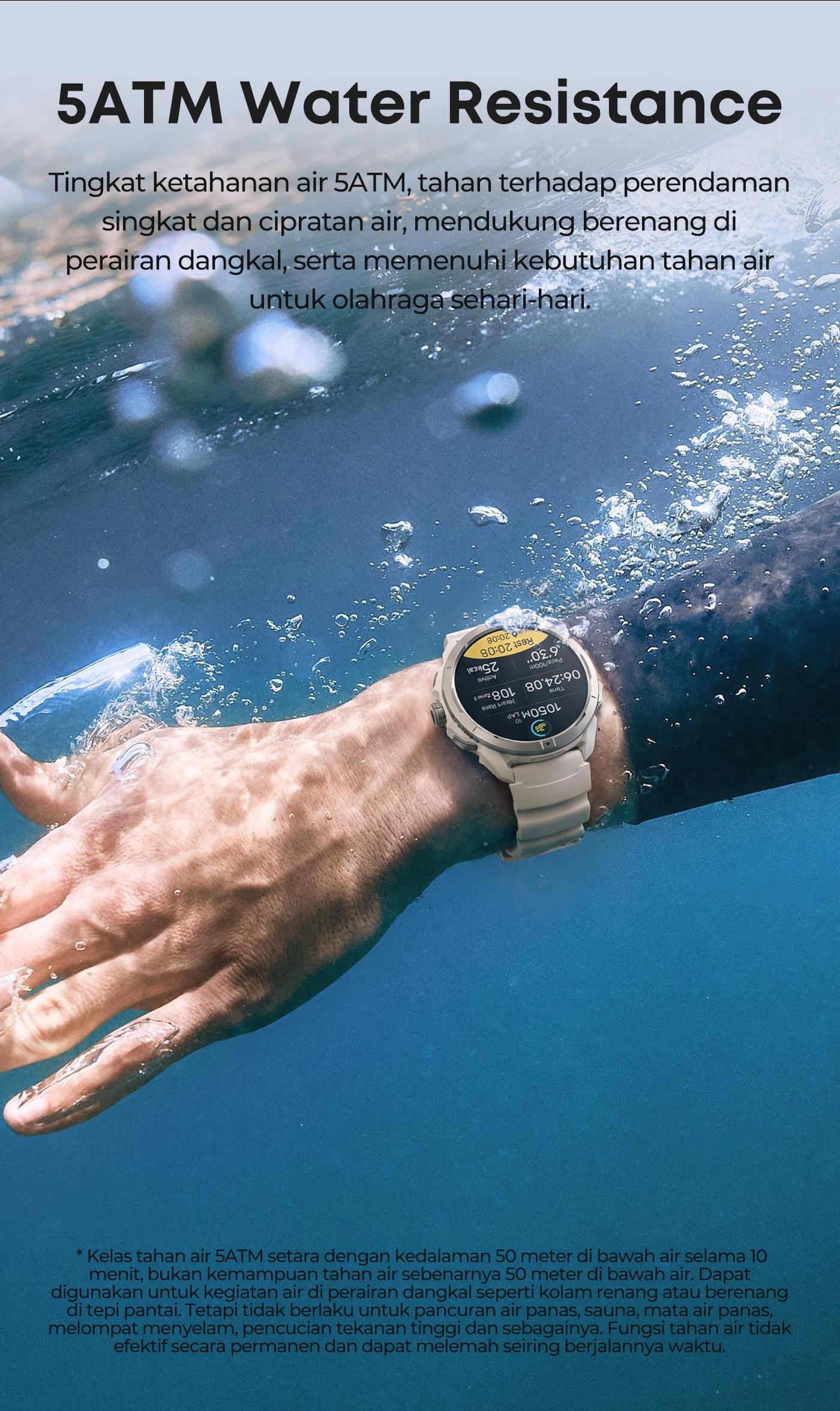 Olike Smartwatch FG03 GPS | Sync ke STRAVA dengan Peta Offline 6 Satelit | AMOLED 1.43" | Barometer Kompas SOS Alert | Tahan Air 5ATM Swim Proof | Garansi 1 Tahun Olike Smartwatch FG03 GPS | Sync ke STRAVA dengan Peta Offline 6 Satelit | AMOLED 1.43" | Barometer Kompas SOS Alert | Tahan Air 5ATM Swim Proof | Garansi 1 Tahun