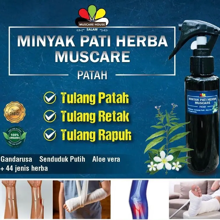 Minyak sapu untuk tulang path 150ml Body Care Massage Oil Koko