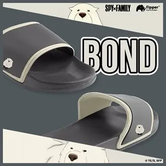 Sandal Fipper karet SPY X FAMILY - GREY BOND