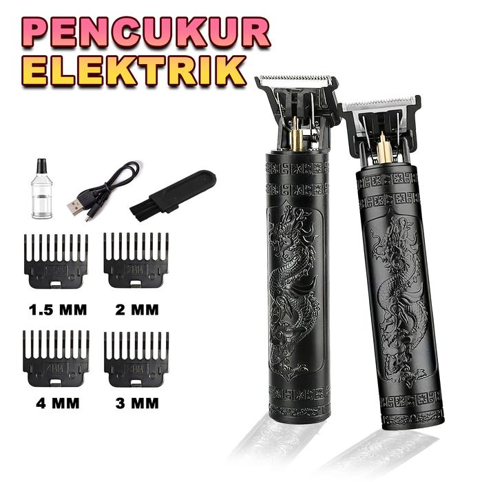 Promo Alat Cukur Rambut Elektrik Hair Clipper Mesin Potong Rambut Alat ...