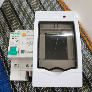 Vorge Elektronik VRBLE-83 C8 Kontroler Listrik dengan Fitur Regulator Tegangan dan Tombol Tekan Sebelum Menggunakan