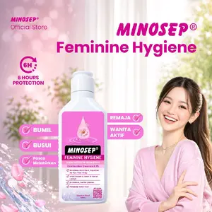 MINOSEP FEMININE HYGIENE Antiseptik Sabun Kewanitaan 100ml 1 botol pH Balance, Wangi lembut