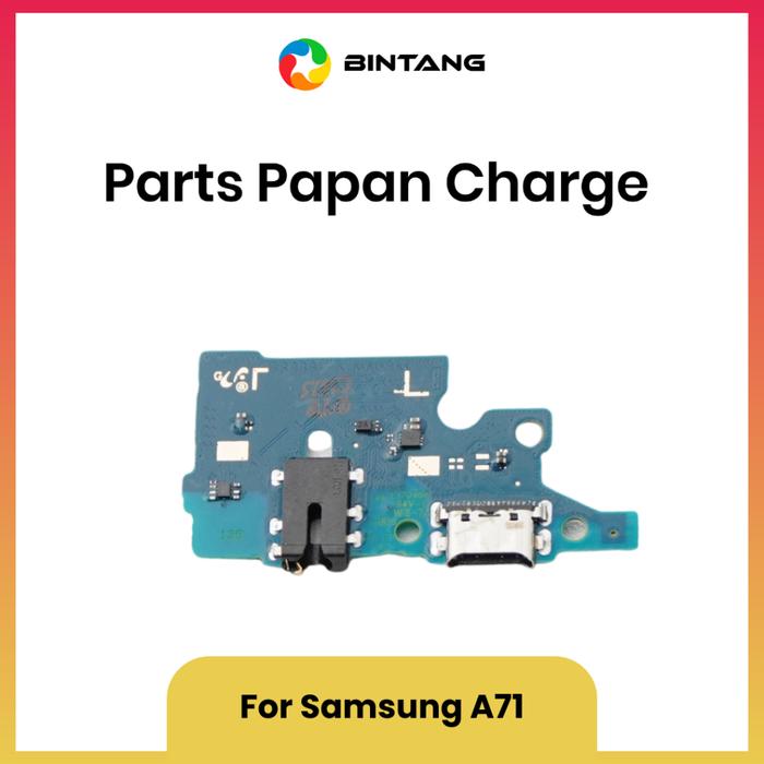 Gambar BINTANG BOARD KONEKTOR CHARGER / PARTS PAPAN CHAS for SAMSUNG A71 dari Bintang Official Store Kota Tangerang Tokopedia