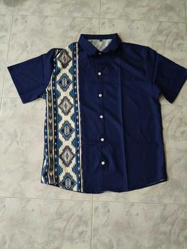 Product Review of Men's Hawaiian Beach Ethnic Style 3D Printed Street Retro Fashion Short Sleeve Shirt Menswear Top from A**H 0