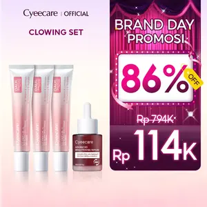 [BPOM COD]Combo Hemat 2(3 Cyeecare Tone-Up Cream 20gr+Cyeecare Peeling Solution 20gr)