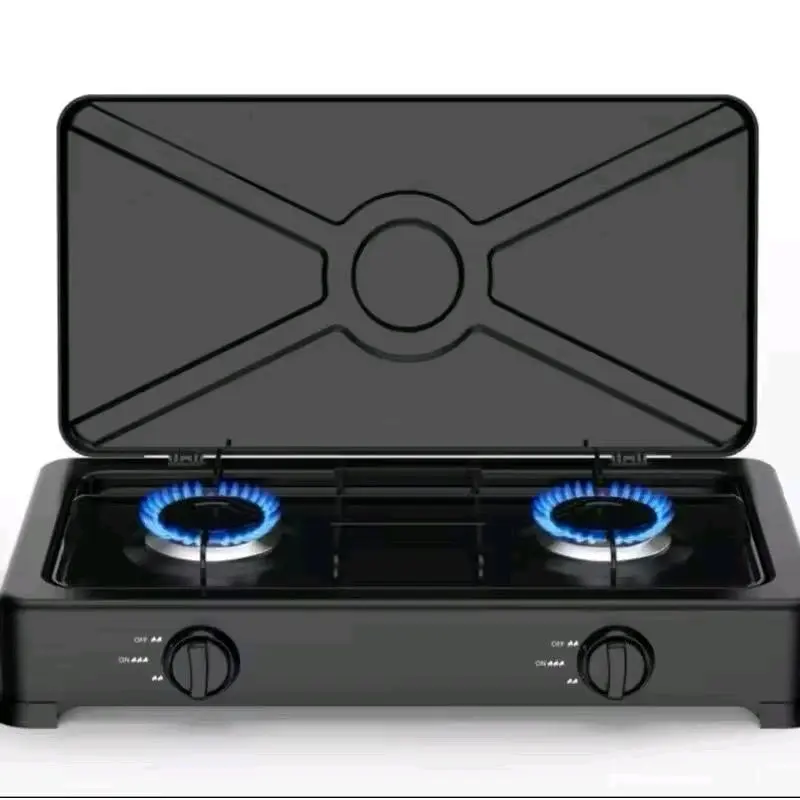 2 Burner Stainless Steel Gas Cooker | SK 07004 (Gas Stove Dapur Gas Hob