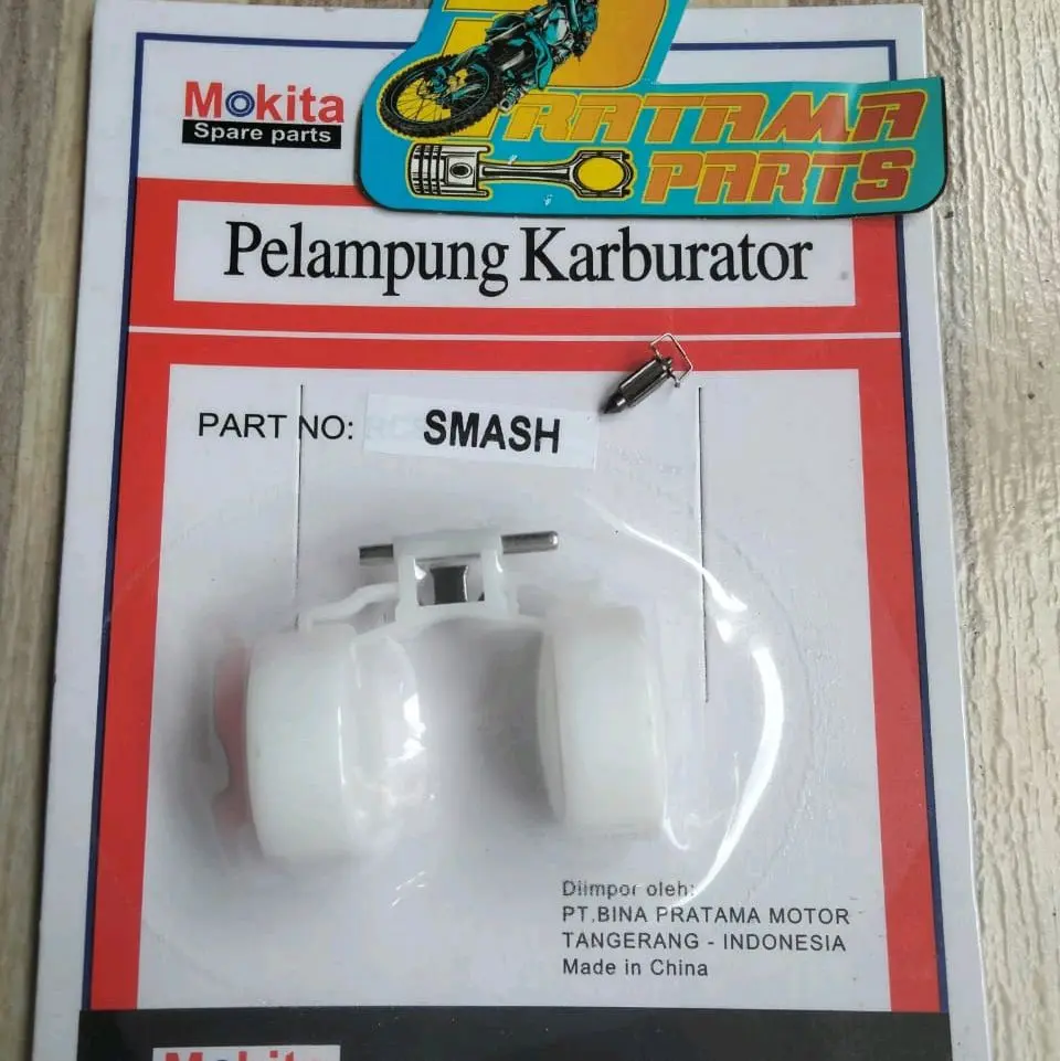 PLAMPUNG PELAMPUNG KARBU KARBURATOR+JARUM PELAMPUNG KARBU KARBURATOR SMASH LAMA SMASH NEW SHOGUN 125 SPIN 125 MOKITA/TAKAYAMA
