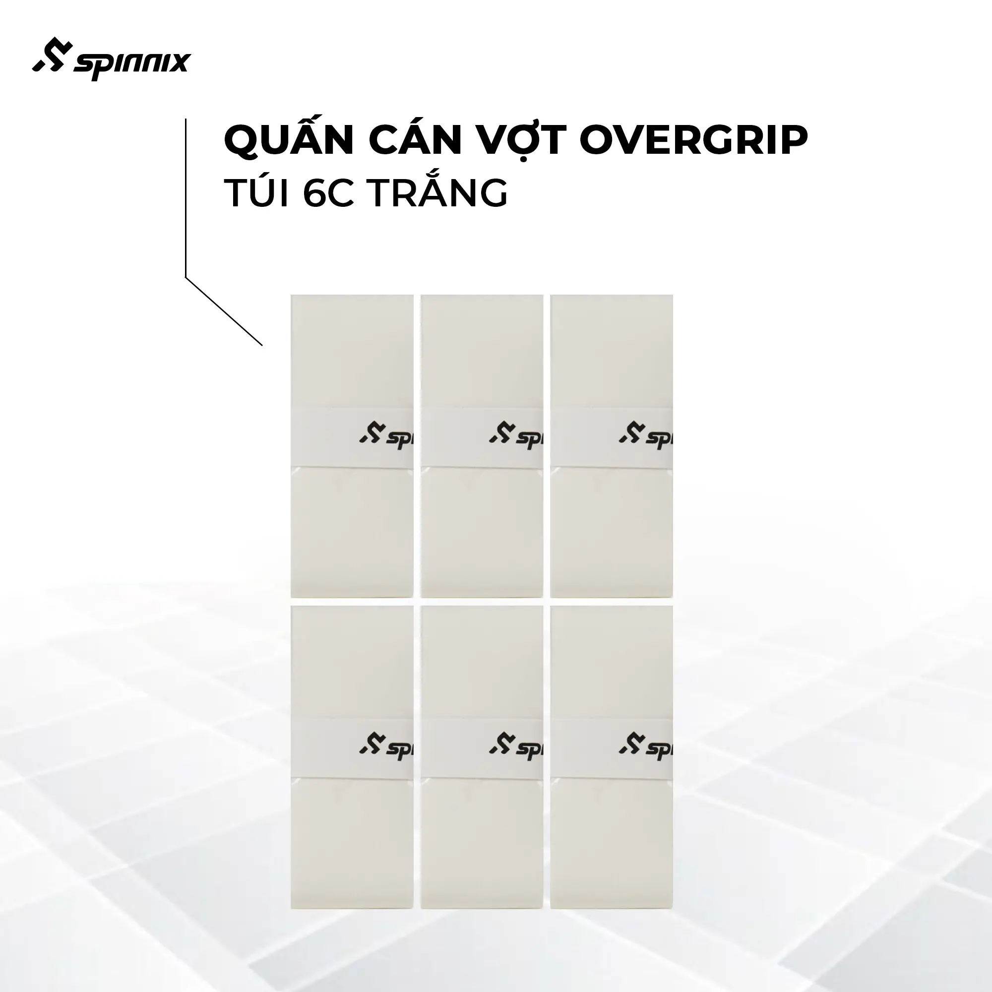 Túi 6c trắng