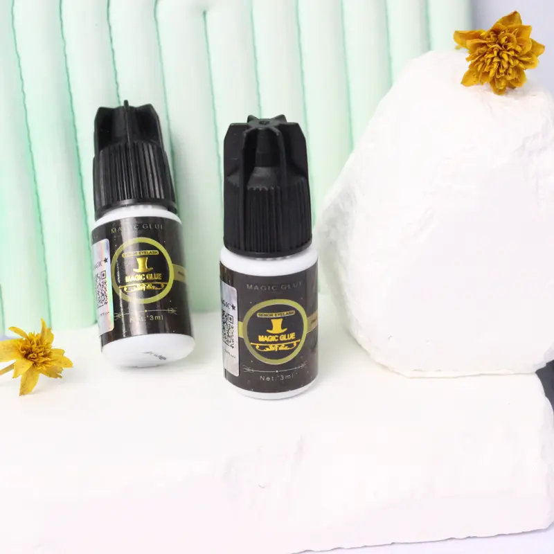 Keo Nối Mi MAGIC GLUE (Chính hãng), Siêu Bền-Ít Cay, Set 2 Chai (3ml/1 chai) - Dụng Cụ Nối Mi Thúy Hà Mỹ Phẩm Cosmetic 3