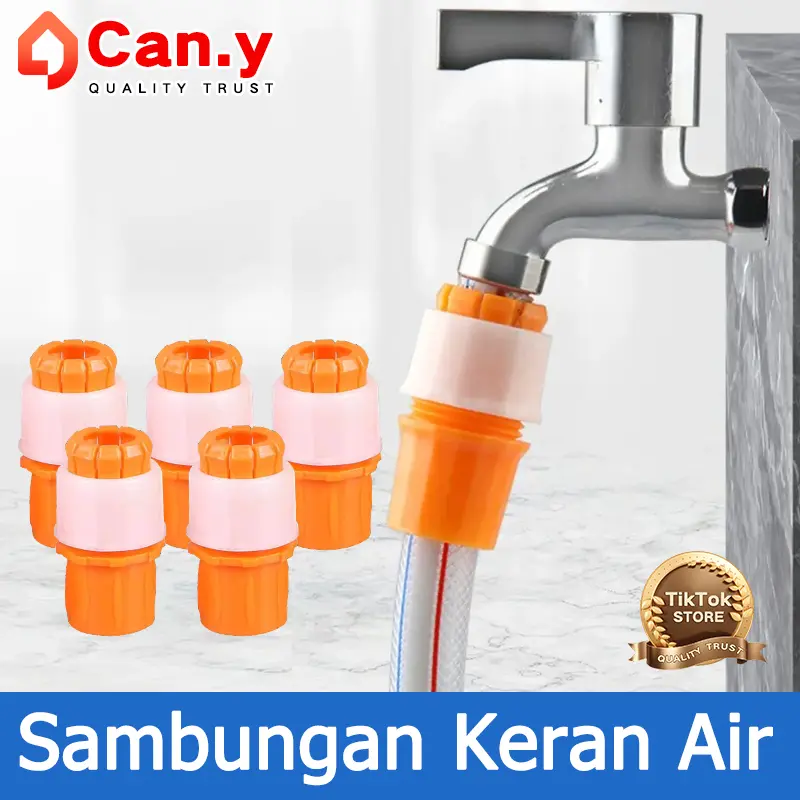 Sambungan Keran Air Konektor Selang Air Wastafel Kamar Mandi Fleksibel Konektor Keran Air Anti Splash / Konektor Selang Air Fleksible / Sambungan Selang Keran Air / Sambungan Keran Air