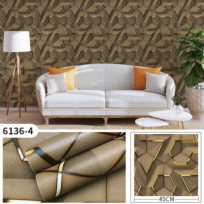 PROMO TERBATAS BELI 3 Roll DIKIRIM 4Roll,   wallpaper sticker dinding MOTIF PUTIH SALUR BUNGA HIJAU  buat ruang tamu Bahan kertas PVC anti ciptaan air 7