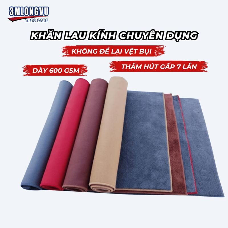 Khăn Lau Kính Nano Chống Bám Bụi Vải Khăn Lau Kính ô tô Không Bám Hơi Nước Chuyên Dụng