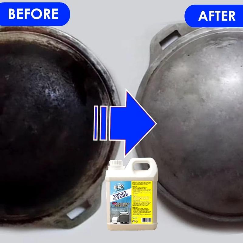 Product Introduction of Buzzclean cairan toilet cleaner ajaib pembersih kerak toilet kamar mandi stainless shower peralatan dapur 1