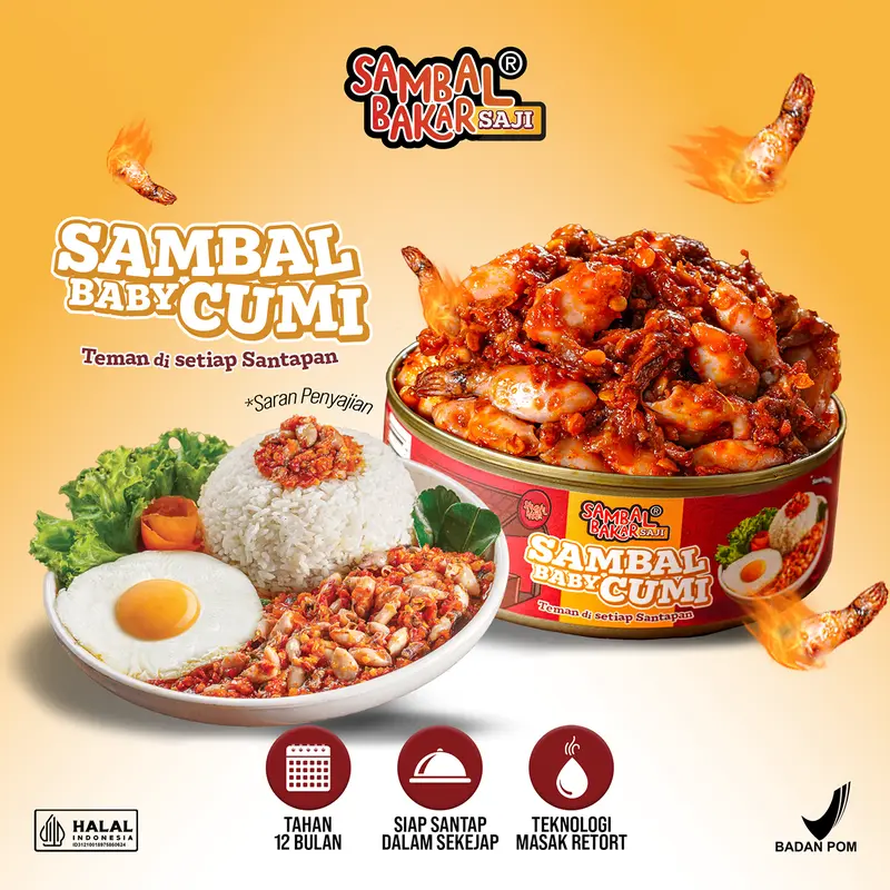 Hemat 4 - Sambal Bakar Saji - Sambal Bakar Indonesia 1