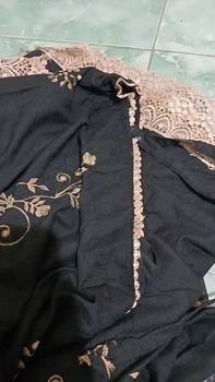 Product Review of MUSYAFFA - Mukena Dewasa Bordir Clara Premium Cantik Mewah Atasan Bawahan Bunga Katun Muslim Mukenah Mukena bordir from S**a 0
