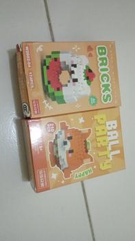 Product Review of JakMall Isi 6Pcs Bricks Ball Party Block Karakter Kartun Bricks Mainan Puzzle Edukasi Anak from i**s 3
