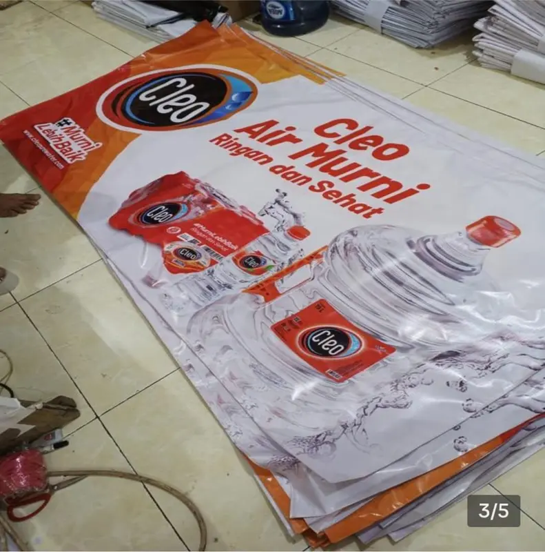 SPANDUK  BANNER JUALAN MINUMAN MAGIC WATER SEGAR 2