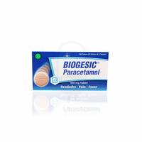 Gambar BIOGESIC 500 MG BOX 100 TABLET dari Apotek Manjur Sehat by GoApotik Kota Tangerang Selatan 3 Tokopedia