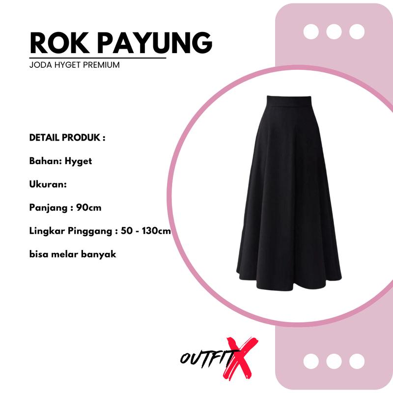 One Set Linna Sweater Rok Payung Setelan Outfit 2in1 OOTD Wanita Kekinian Korea Style 3