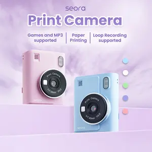 [ FILMONKISH ] Kamera DIGITAL POCKET SEORA PRINT CAMERA ORIGINAL FULL SET