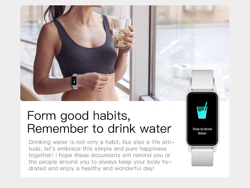 【COD | Garansi 12 Bulan】 Smart Watch PEJE Smartband Band1｜Bluetooth Call | Pemantauan Kesehatan | Pelacak Tidur | IP68 Waterproof | Mode Olahraga | Refresh Rate Tinggi | 24H Ship