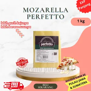 Keju Mozarella Perfetto 1 Kg / Mozzarella Cheese perfetto 1kg