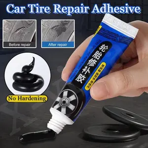 Lem Ban Kendaraan 60ml - Perekat Elastis Tahan Suhu Ekstrem (-20°C~80°C), Anti Bocor & Retak untuk Ban Mobil/Motor (Tire Repair Glue Adhesive)