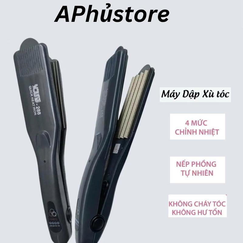 Máy Dập Xù Young 288 Gali Bấm Xù Làm Phồng Bấm Phồng Chân Tóc Bản To Salon