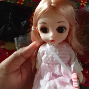 Boneka Princess Yuna 17cm Boneka Bjd Mini 17cm Mainan Bjd Putri Imut Anak Perempuan Mainan Boneka
