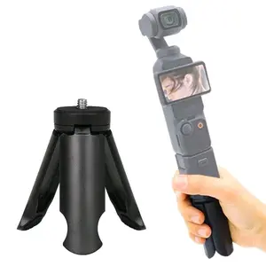 Tripod Mini Camera Portable Universal Monopod 1/4 Screw 8.2cm Multifungsi Konten Vlog for HP Smartphone Action Cam Camera GoPro DJI ista360 Mirorrless SLR