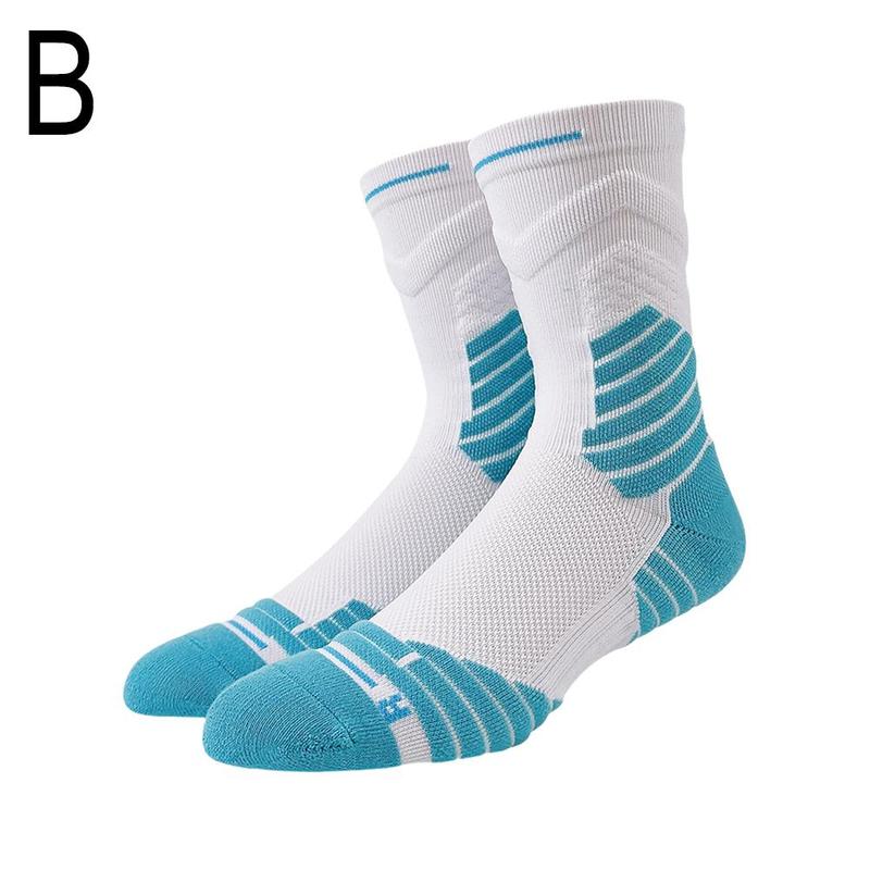 Product Introduction of Basketball Socks Professional Sports Socks Moisture Sports Towel Socks Men Mid-Tube Breathable V0G7 26