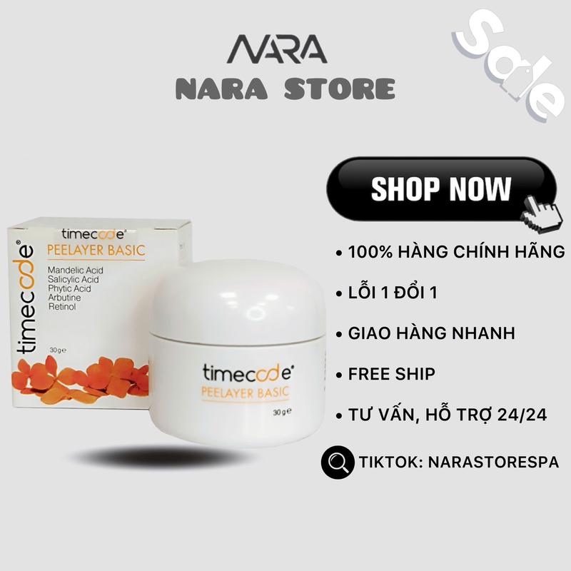 Peel Timecode Tái Tạo Đều Màu Da, Sáng Da, Chống Lão Hoá, Mờ Thâm