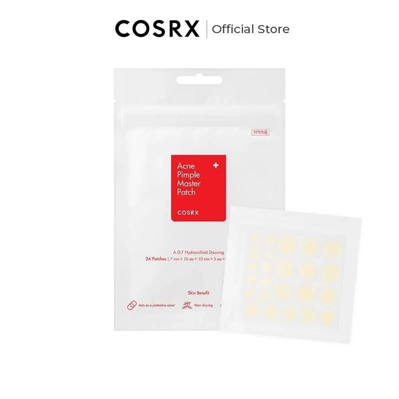 [COSRX OFFICIAL] Acne Pimple Master Patch Hydrocolloid Treatment (24 Patches) - Pack of 3, 5, or 10