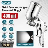 Gambar Lenodi/Spray Alat Semprot Cat 400ml, Alat Painting Kuas Semprot untuk Motor Mobil Furniture - Hasil Rata & Cepat - Perak dari LENODI Kab. Tangerang 1 Tokopedia