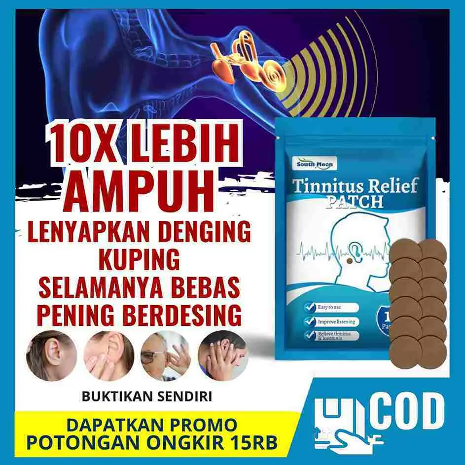 OTO RINGEAR PATCH Koyo kuping berdengung telinga sakit bernanah congek tuli Tinnitus Relied PATCH Treatment Herbal Untuk Telinga tinus