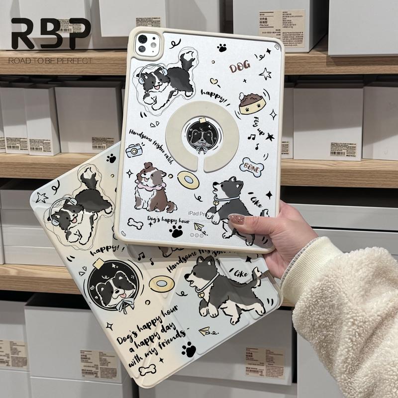 RBP ipad case  ốp lưng cute for p ipad lưng gen 10 11th  iPad Air 5  iPad Air 4 Air 6 Air 7 M3 13 inch 11 inch ốp iPad pro 11 inch 12.9 inch 2020 21 2022 2024 2025 M4 M2 ốp lưng ipad gen 9 iPad 7th 8th  Y fold 2 trong 1 cartoon cover Silicon
