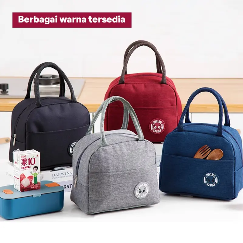 【LOWA】Lunch Bag Tas Makanan Anak Refrigerated Lunch Box Fitur BRIVILAS Murah 6