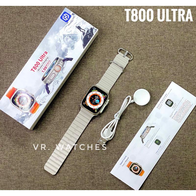SMARTWATCH T800 ULTRA ORIGINAL WIRELESS CHARGING 1.99inch INFINITE ...