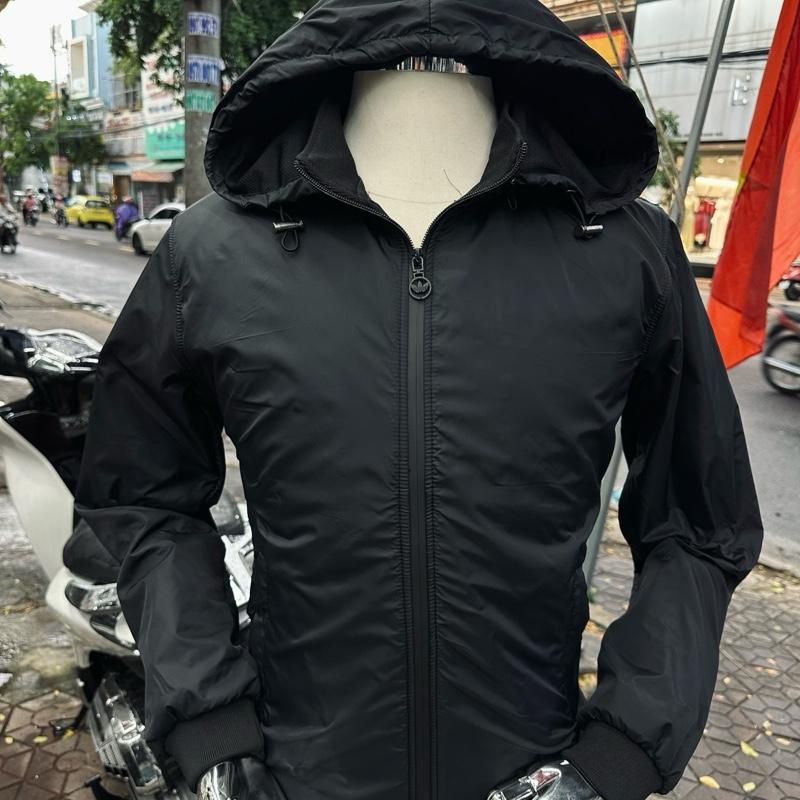  Khoác Das dù -  nhận hàng CÓ đầy đủ logo ở ngực  - mũ có thể tháo rời - 2 lớp dày dặn  bên trong lót vải mỏng mềm mại 